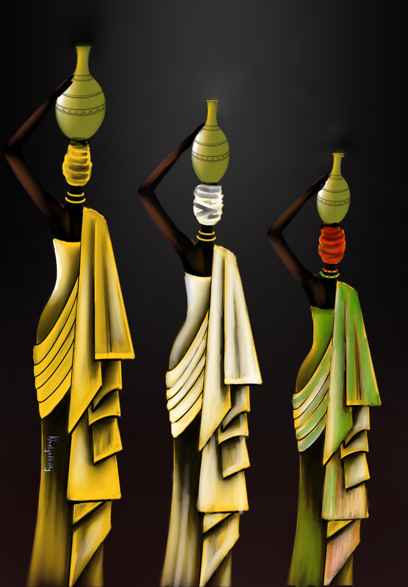 The three  wise women.