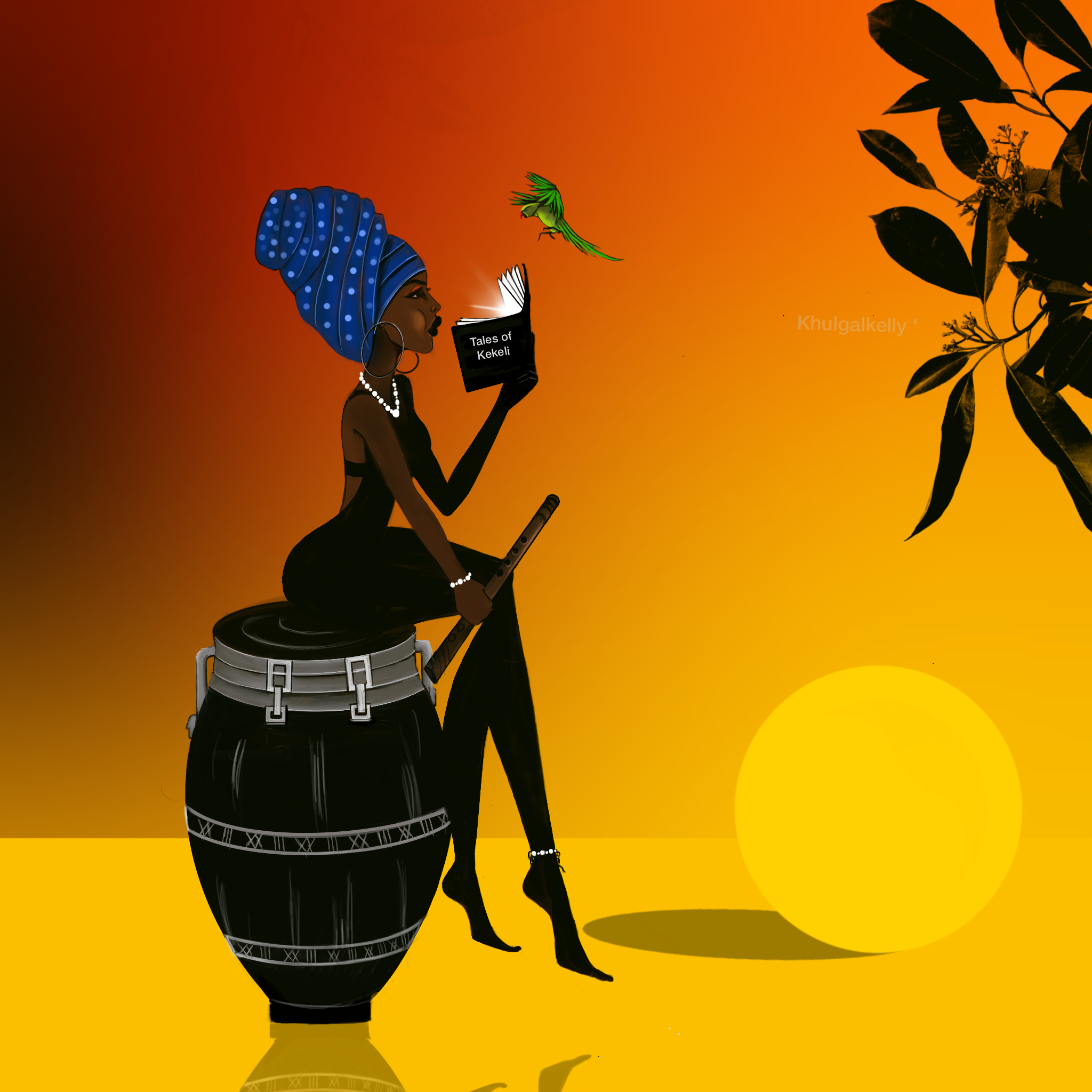 When the sun settles for sacred music.